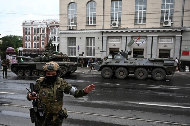 Wagner fighters deployed in Rostov-on-Don 