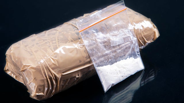 Cocaine powder 