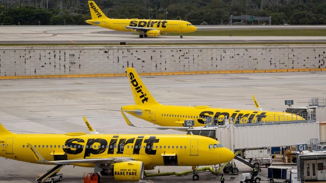 Spirit Airlines planes 
