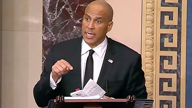 Booker Senate Speech 