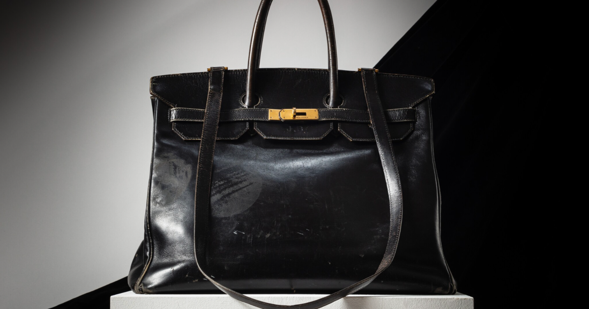 Jane Birkin's Hermes bag is going to auction at Sotheby's 